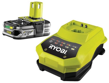 Аккумулятор + зарядное Ryobi RBC18L50