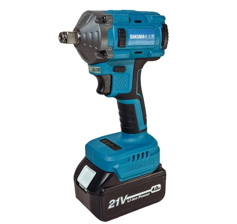 Гайковерт аккумуляторный Sakuma BLUE CIW6021B SET02