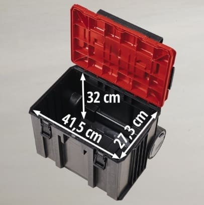 Пластиковий кейс Einhell E-Case L з колесами (4540014)