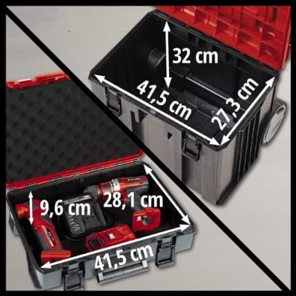 Пластиковий кейс Einhell E-Case Tower (4540015)