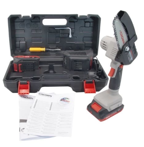 Пила цепная аккумуляторная CROWN CT25019XS-2BMC (410103)