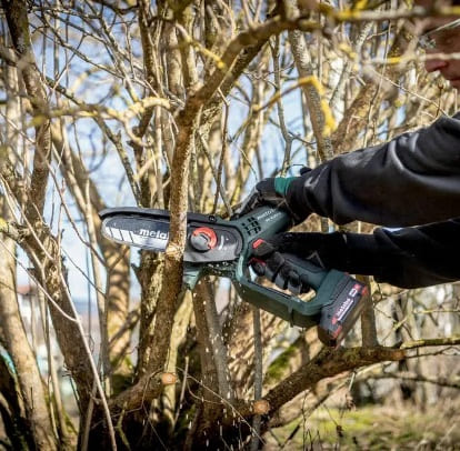 Пила цепная аккумуляторная Metabo MS 18 LTX 15 (600856500)