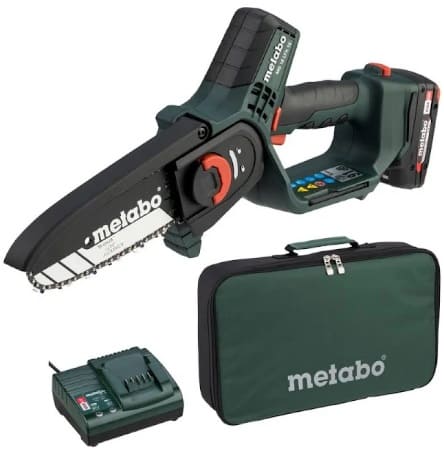 Пила цепная аккумуляторная Metabo MS 18 LTX 15 (600856500)