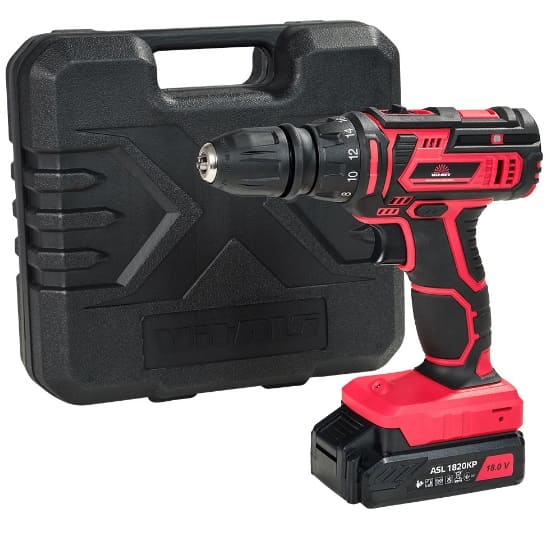 Дриль-шурупокрут акумуляторний Vitals AU 18/2KP QC