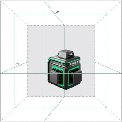 Нивелир лазерный линейный ADA Cube 3-360 Green Professional Edition (А00573)