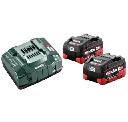 Акумулятор + зарядний пристрій Metabo LiHD 5.5Ah + ASC145 (685122000)