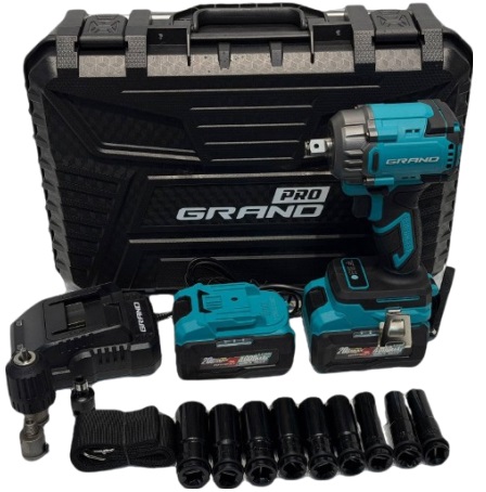 Гайковерт аккумуляторный ударный GRAND AГ-700BL/HS