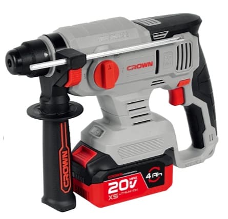 Перфоратор аккумуляторный CROWN CT28010XS-4 BMC (409313)
