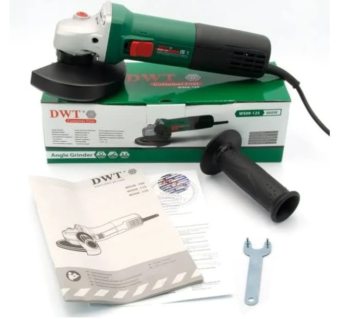 Кутова шліфмашина (Болгарка) DWT WS09-125