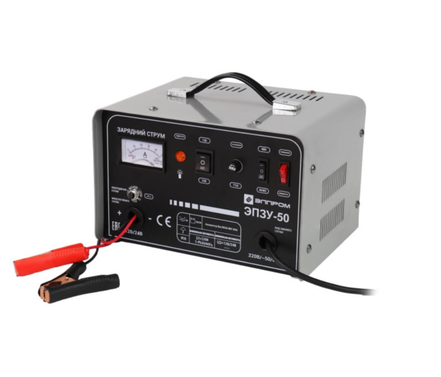 Зарядний пристрій Елпром ЕПЗУ-50