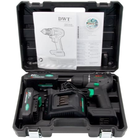 Шуруповерт аккумуляторный DWT ABSP-20 DN-2 BMC