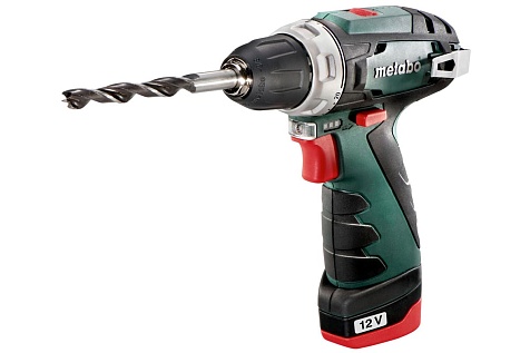 Шуруповерт аккумуляторный Metabo PowerMaxx BS 12 Q (601037500)