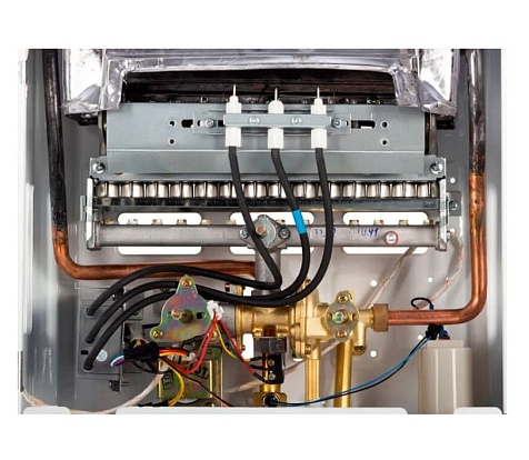 Газовая колонка Sabio 10 л, белая PLUS