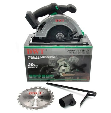 Дискова пила акумуляторна DWT AHKP-20-165 DN