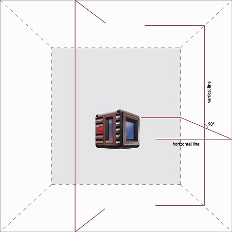 Нивелир лазерный линейный ADA CUBE 3D HOME EDITION (A00383)