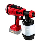 Краскопульт аккумуляторный GTM SG18/700BL (каркас)