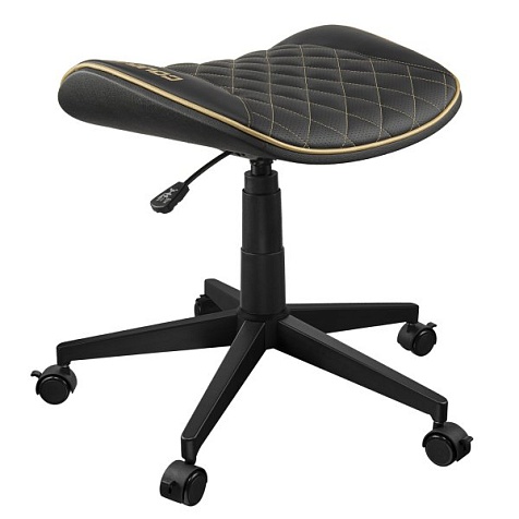 Игровой стул с мягкой обивкой, дышащая экокожа Cougar Crosser Gold