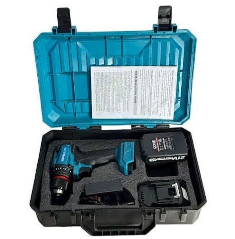 Шурупокрут акумуляторний Sakuma BLUE CDC4521B SET