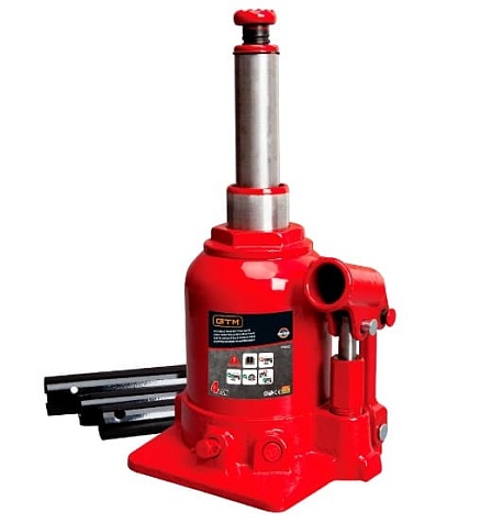 Домкрат гидравлический бутылочный GTM TF0402 (4т)