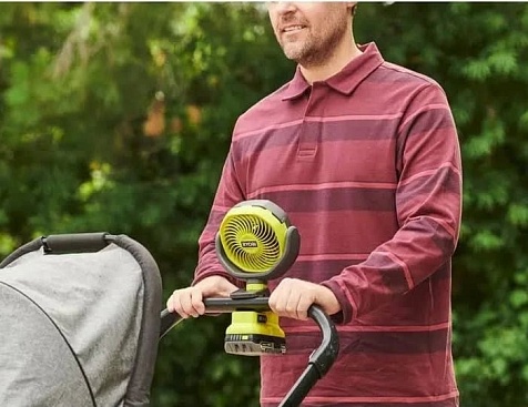 Вентилятор аккумуляторный Ryobi RCF18-0