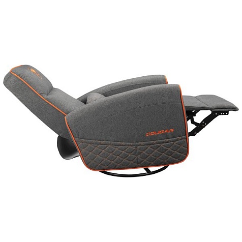 Кресло-реклайнер геймерское, дышащая ткань Cougar FIDOM GRAY