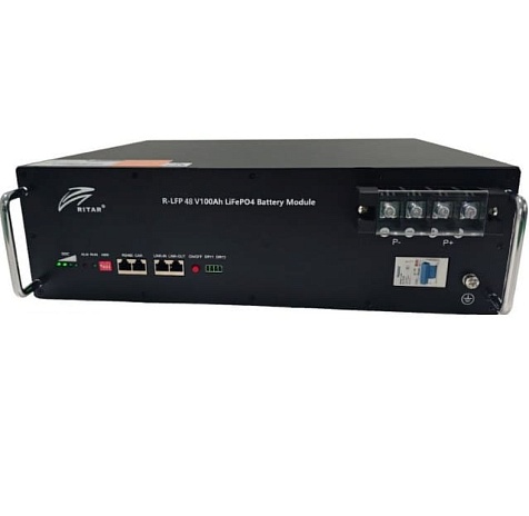 Литий-железо-фосфатный аккумулятор (LiFePo4) Ritar R-LFP48V100Ah