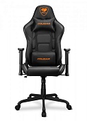 Кресло геймерское, дышащая экокожа Cougar Armor ELITE (Black)