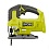 Лобзик акумуляторний Ryobi RJS18-0