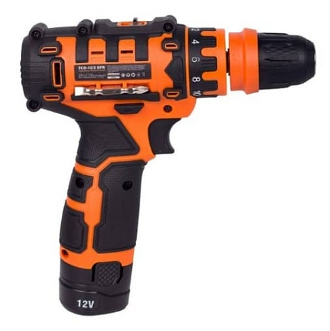 Шуруповерт аккумуляторный TEKHMANN TCD-12/2 DFR