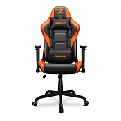 Крісло геймерське, дихаюча екошкіра Cougar Armor ELITE