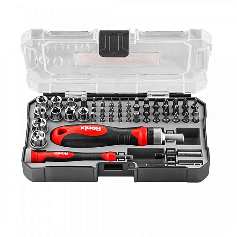 Набор отвертки с насадками Ronix RH-2717