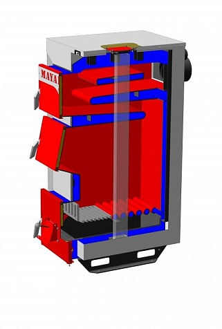Твердотопливный котел Маяк АОТ-25 STANDARD PLUS UNI