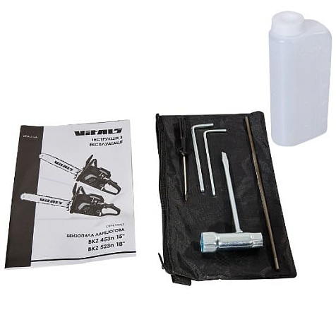 Пила цепная Vitals BKZ 453n 15"