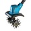 Культиватор аккумуляторный Sakuma BLUE CR3021B-CORE SET224SB