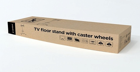 Напольная подставка для телевизора Gembird TVS-55T-01