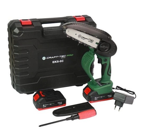 Пила цепная аккумуляторная Craft-Tec EKS-6C