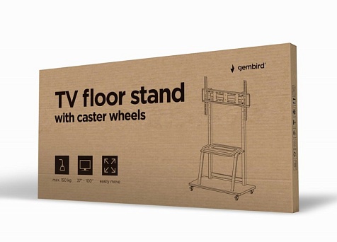 Напольная тумба для телевизора Gembird TVS-100F-01