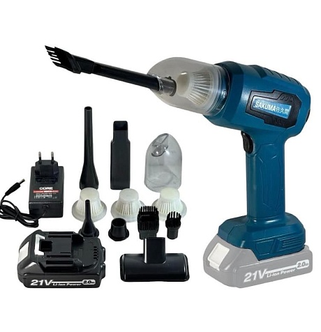 Пылесос аккумуляторный Sakuma BLUE CVC21-CORE