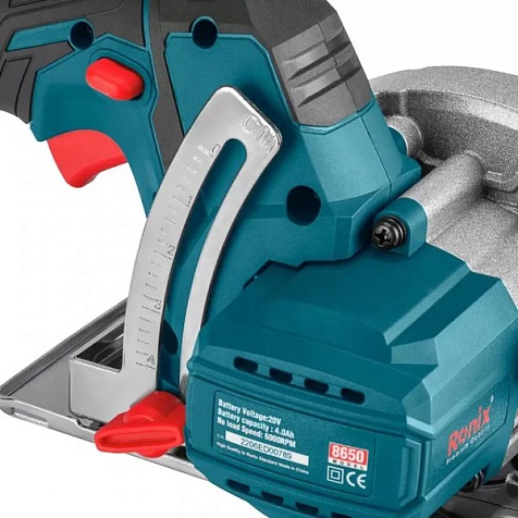 Пила циркулярная аккумуляторная Ronix 8650