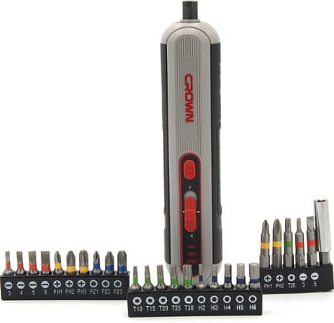 Отвёртка аккумуляторная CROWN CT22053-TB (410895)