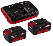 Аккумулятор + зарядное Einhell Twincharger Kit 2x 3,0Ah (4512083)