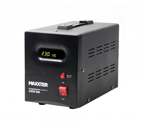 Стабилизатор напряжения Maxxter MX-AVR-S2000-01