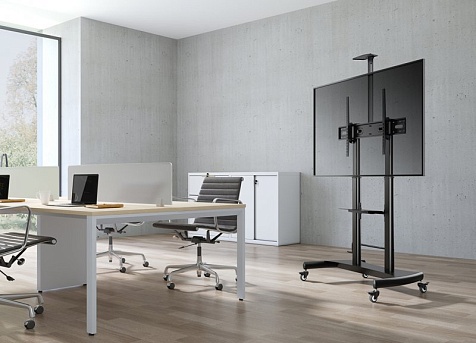 Напольная подставка для телевизора Gembird TVS-100T-02