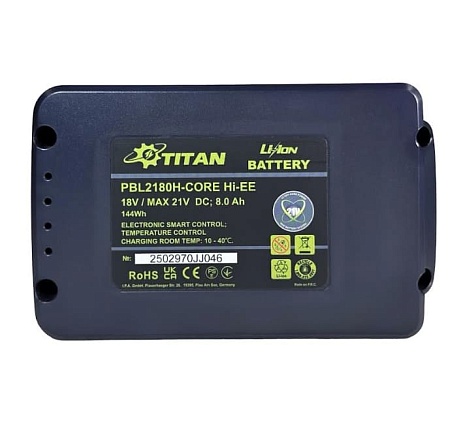 Аккумулятор TITAN PBL2180H-CORE Hi-EE