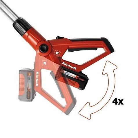 Кусторез аккумуляторный Einhell GE-HH18/45 Li T-Solo