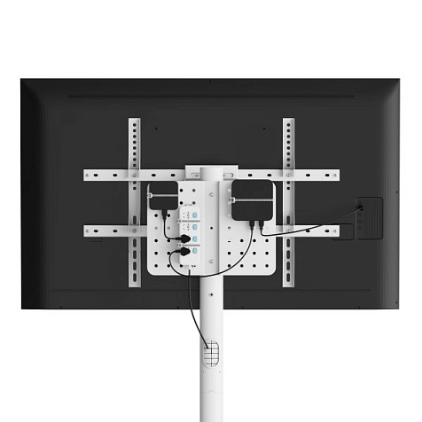 Напольная подставка для телевизора Gembird TVS-86TR-01-W