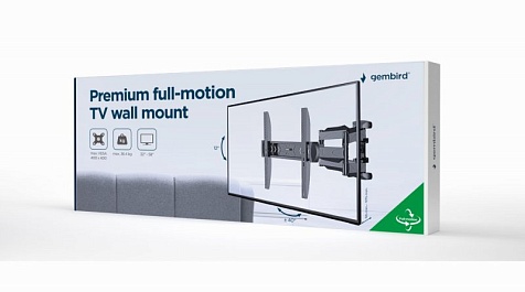 Настенный поворотный кронштейн для телевизора Gembird WM-58ST-01