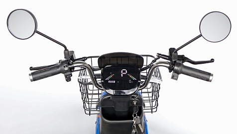 Электровелосипед Maxxter RUNNER 1500 Вт (Black-Blue)