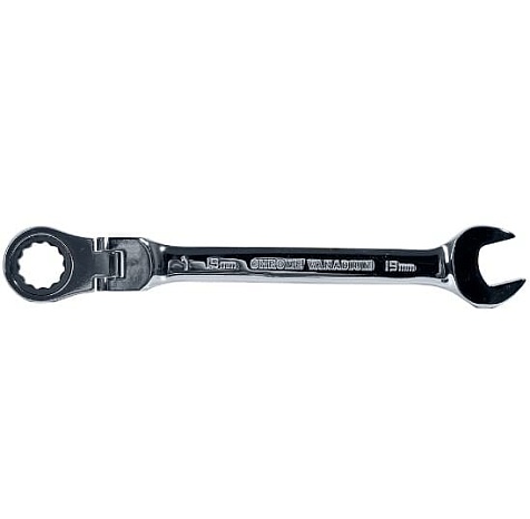 Набор ключей гаечных комбинированных храповых гибких Vitals Master 8-19 мм (186655)