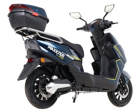 Электроскутер Maxxter LEON (Blue) 2500 Вт, 65 км/ч